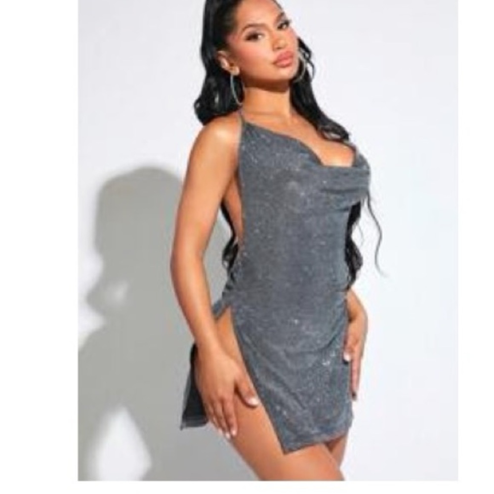 Never worn shimmery formal dress